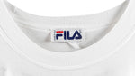 FILA - U.S. Open Spell-Out T-Shirt 1990s Large Vintage Retro