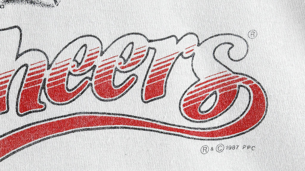 Vintage - White Cheers, Boston Deadstock T-Shirt 1987 Large Vintage Retro