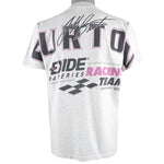 NASCAR (Tultex) - Jeff Burton Number 99 T-Shirt 1990s Medium Vintage Retro