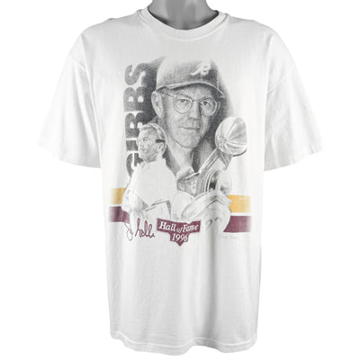 NFL (Hanes) - Joe Gibbs, Hall of Fame T-Shirt 1996 X-Large