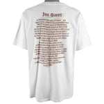 NFL (Hanes) - Joe Gibbs Spell-Out Deadstock T-Shirt 1990s X-Large Vintage Retro Football
