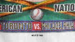 MLB (Salem) - Blue Jays VS Phillies World Series Champs Deadstock T-shirt 1993 X-Large Vintage Retro Baseball