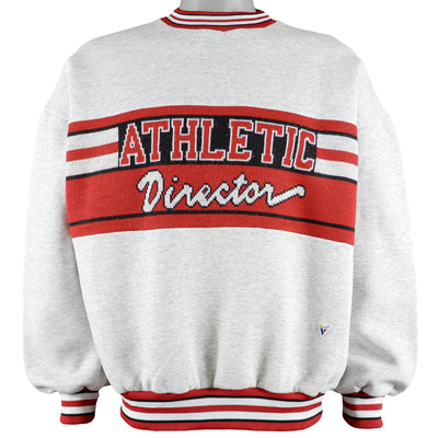 Vintage (Varsity) - Athletic Director Crew Neck Sweatshirt 1990s X-Large