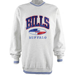 NFL (Legends) - Buffalo Bills Crew Neck Sweatshirt 1990s Large Vintage Retro Football
