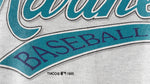 MLB (Majestic) - Seattle Mariners spell-Out 1/4 Zip Sweatshirt 1995 Large