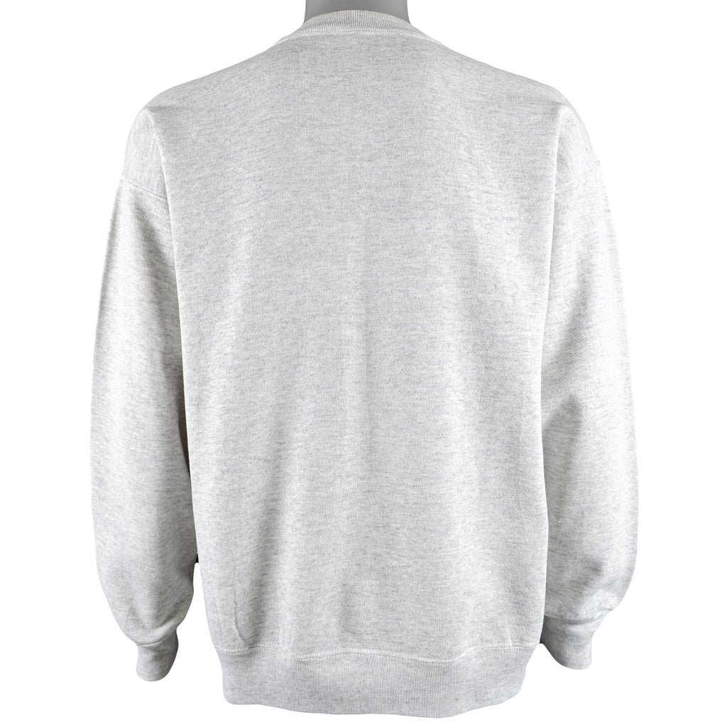 Vintage (Tultex) - Grey Oliver Super 88 Crew Neck Sweatshirt 1990s Large Vintage Retro