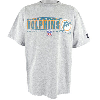 Starter - Miami Dolphins, Authentic Pro Line Spell-Out T-Shirt 1990s X-Large