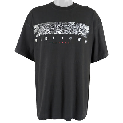 Nike - Nike Town, Atlanta Big Logo T-Shirt 1990s X-Large