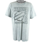Harley Davidson - Grey Spell-Out T-Shirt 2003 Large Vintage Retro