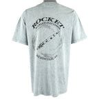 Harley Davidson - Grey Spell-Out T-Shirt 2003 Large Vintage Retro