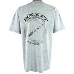 Harley Davidson - Grey Spell-Out T-Shirt 2003 Large Vintage Retro