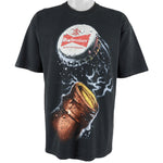 Vintage - Budweiser Spell-Out T-Shirt 1990s Large Vintage Retro