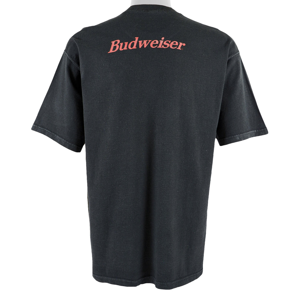 Vintage - Budweiser Spell-Out T-Shirt 1990s Large Vintage Retro