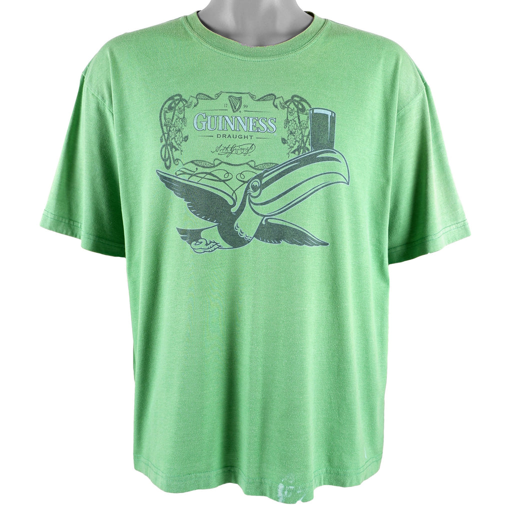 Vintage - Guinness Spell-Out T-Shirt 1990s X-Large Vintage Retro
