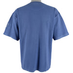 Harley Davidson - Blue Spell-Out T-Shirt 1990s Large Vintage Retro