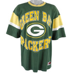 NFL (Edge) - Green Bay Packers Big Spell-Out Football Jersey 1990s X-Large Vintage Retro Football