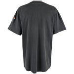 Harley Davidson - Black Spell-Out T-Shirt 1990s X-Large Vintage Retro