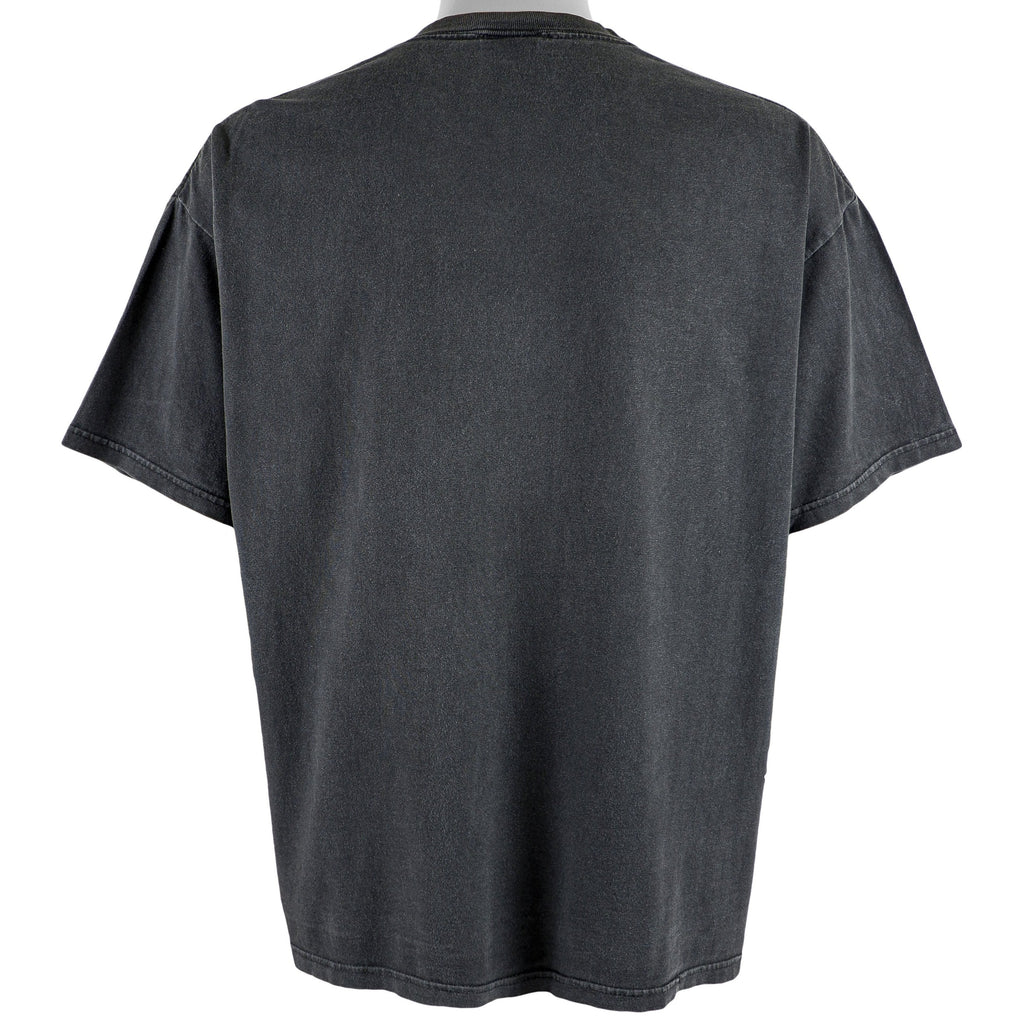Harley Davidson - Black Spell-Out T-Shirt 2001 XX-Large Vintage Retro