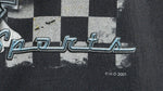 Harley Davidson - Black Spell-Out T-Shirt 2001 XX-Large Vintage Retro