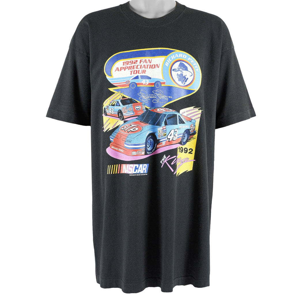 NASCAR - Richard Petty Tour T-Shirt 1992 XX-Large Vintage Retro