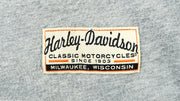 Harley Davidson - Grey Milwaukee, Wisconsin T-Shirt 1990s X-Large Vintage Retro