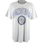 NFL (Hanes) - Dallas Cowboys Spell-Out T-Shirt 1996 X-Large Vintage Retro Football