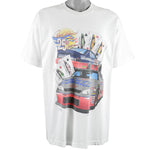 NASCAR (Competitors View) - Darrell Waltrip, Number17 T-Shirt 1990s X-Large Vintage Retro
