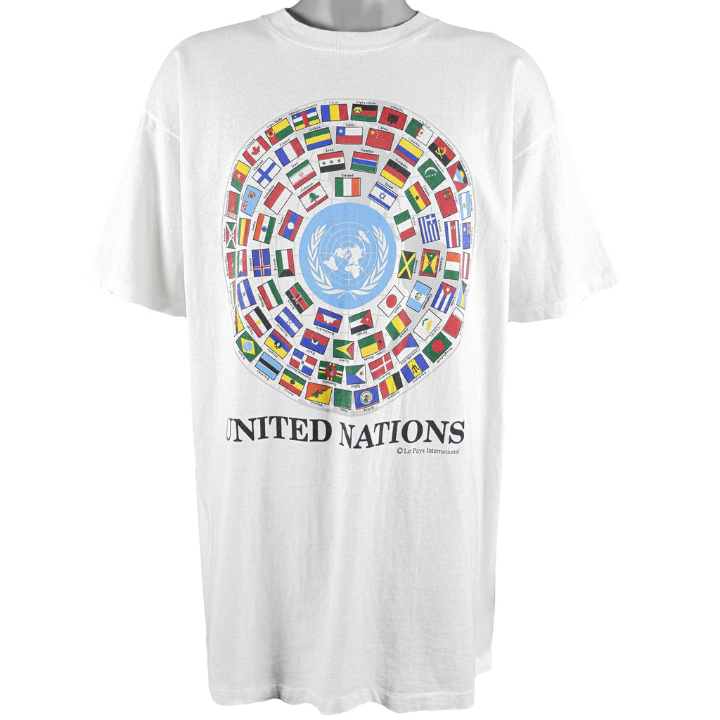 Vintage - United Nation Member Deadstock T-Shirt 1991 X-Large Vintage Retro