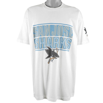 NHL (Salem) - San Jose Sharks Deadstock T-Shirt 1990s X-Large