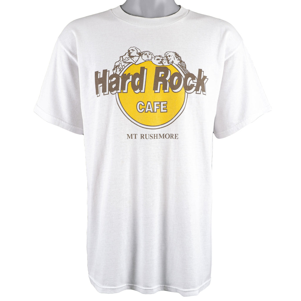 Hard Rock - Mt. Rushmore T-Shirt 1990s Large Vintage Retro