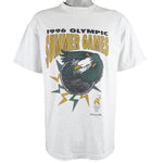 Vintage (Hanes) - Summer Olympic Games Spell-Out T-Shirt 1996 Large Vintage Retro