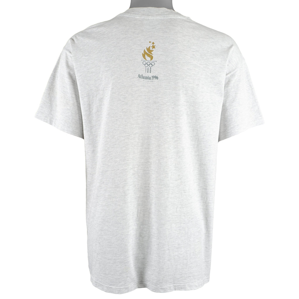 Vintage (Hanes) - Summer Olympic Games Spell-Out T-Shirt 1996 Large Vintage Retro