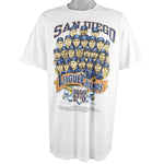 MLB (Tultex) - San Diego Padres League Champs T-Shirt 1998 X-Large Vintage Retro Baseball