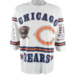 NFL (Long Gone) - Chicago Bears Spell-Out Football Jersey 1990s Large Vintage Retro Football