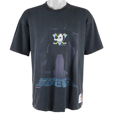 NHL (Nutmeg) - Mighty Ducks of Anaheim T-Shirt 1990s Large