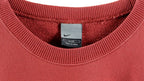 Nike - Red Big Logo Crew Neck Sweatshirt 1990s X-Large Vintage Retro