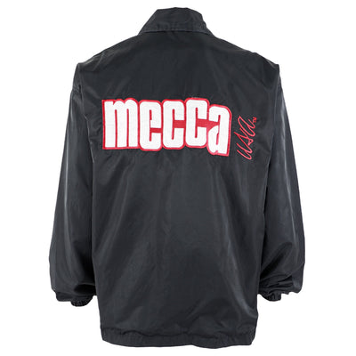 Vintage - Mecca USA Black Button-Up Jacket 1990s Large