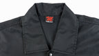 Vintage - Mecca USA Black Button-Up Jacket 1990s Large Vintage Retro