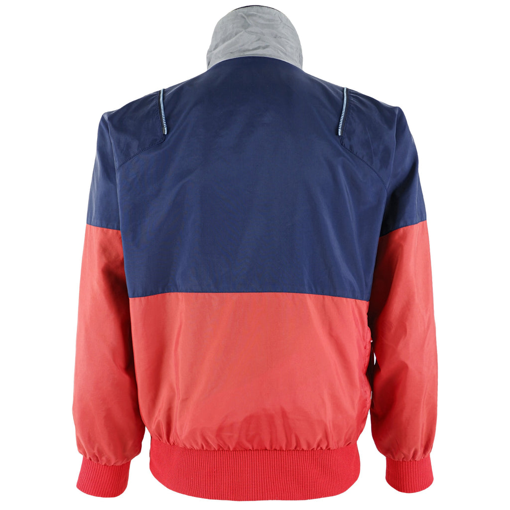 FILA - Navy & Red Sport Casual Pullover Jacket 1990s Medium Vintage Retro
