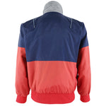 FILA - Navy & Red Sport Casual Pullover Jacket 1990s Medium Vintage Retro
