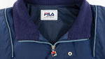 FILA - Navy & Red Sport Casual Pullover Jacket 1990s Medium Vintage Retro