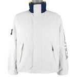 Nautica - White Spell-Out Jacket 1990s Medium