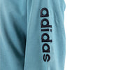 Adidas - Blue Spell-Out Crew Neck Sweatshirt 1990s Medium Vintage REtro