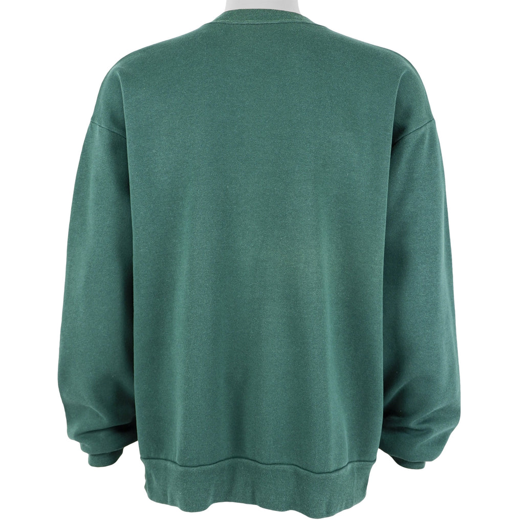 NHL (Majestic) - Minnesota Wild Crew Neck Sweatshirt 1990s X-Large Vintage Retro Hockey