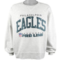 NFL (Russel Athletic) - Philadelphia Eagles Crew Neck Sweatshirt 1990s Large Vintage Retro Football