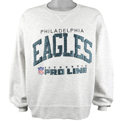 NFL (Russel Athletic) - Philadelphia Eagles Crew Neck Sweatshirt 1990s Large