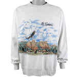 Vintage (San Segal) - Mt. Rushmore Crew Neck Sweatshirt 1990s X-Large