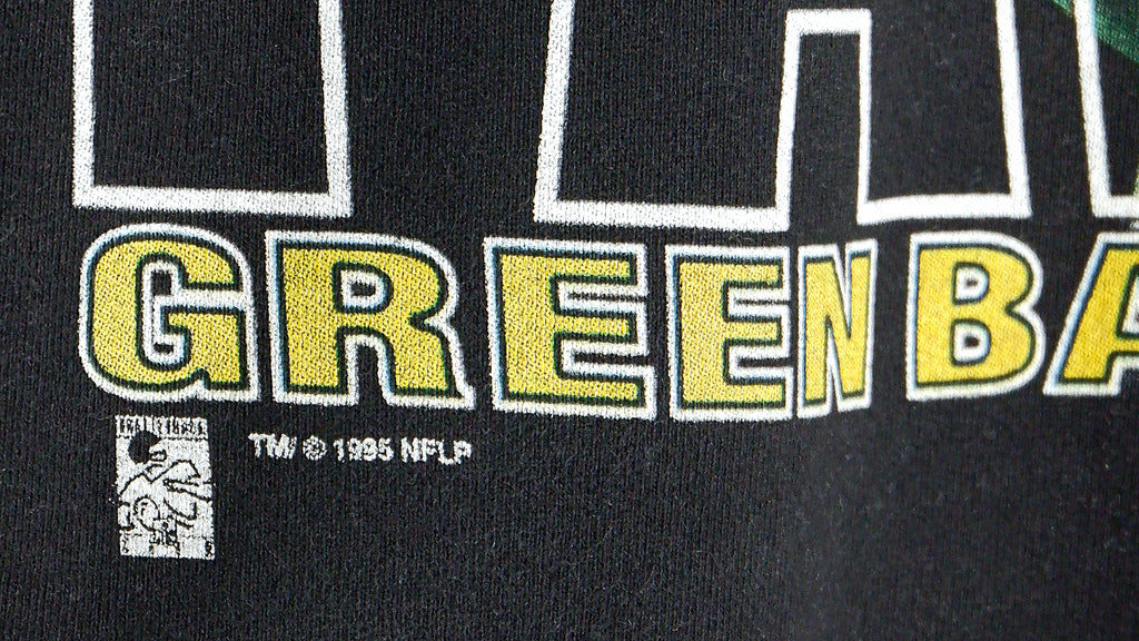 NFL (Salem) - Packers Brett Favre, MVP Sweatshirt 1995 X-Large Vintage Retro Football