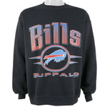 NFL (Competitor) - Buffalo Bills Crew Neck Sweatshirt 1993 Large Vintage Retro Football