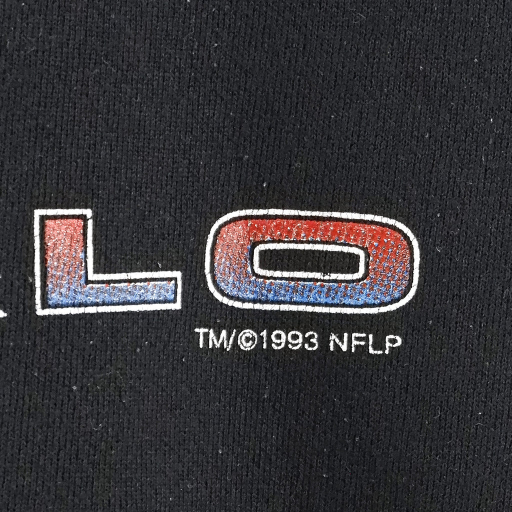 NFL (Competitor) - Buffalo Bills Crew Neck Sweatshirt 1993 Large Vintage Retro Football